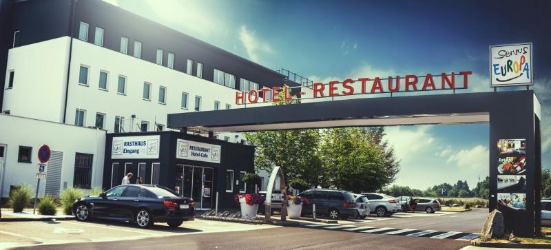 Hotel Servus Europa Suben Exteriör bild